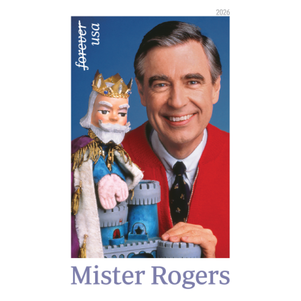 (2026) Mister Rogers Forever Stamps, Sheet of 20